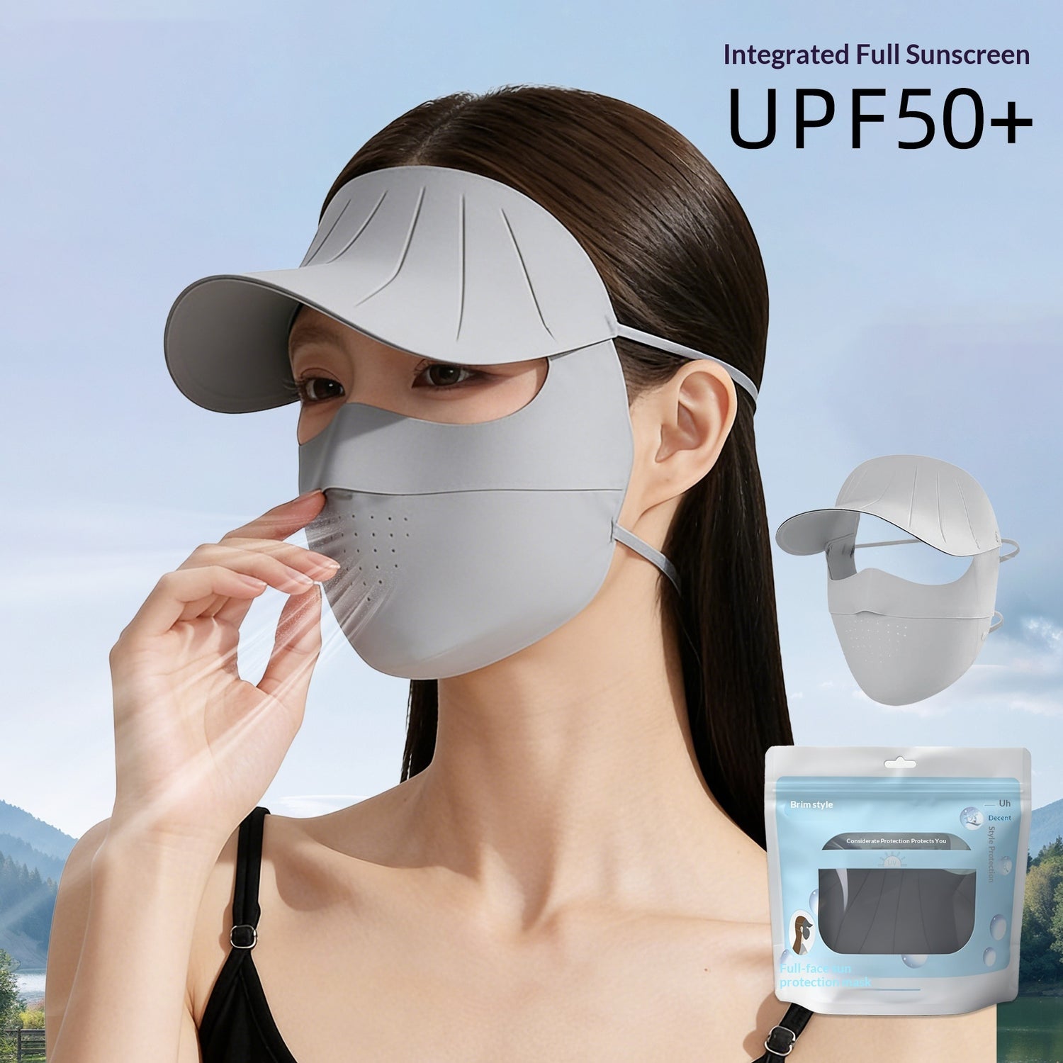 Sun-Protective Full Face Mask