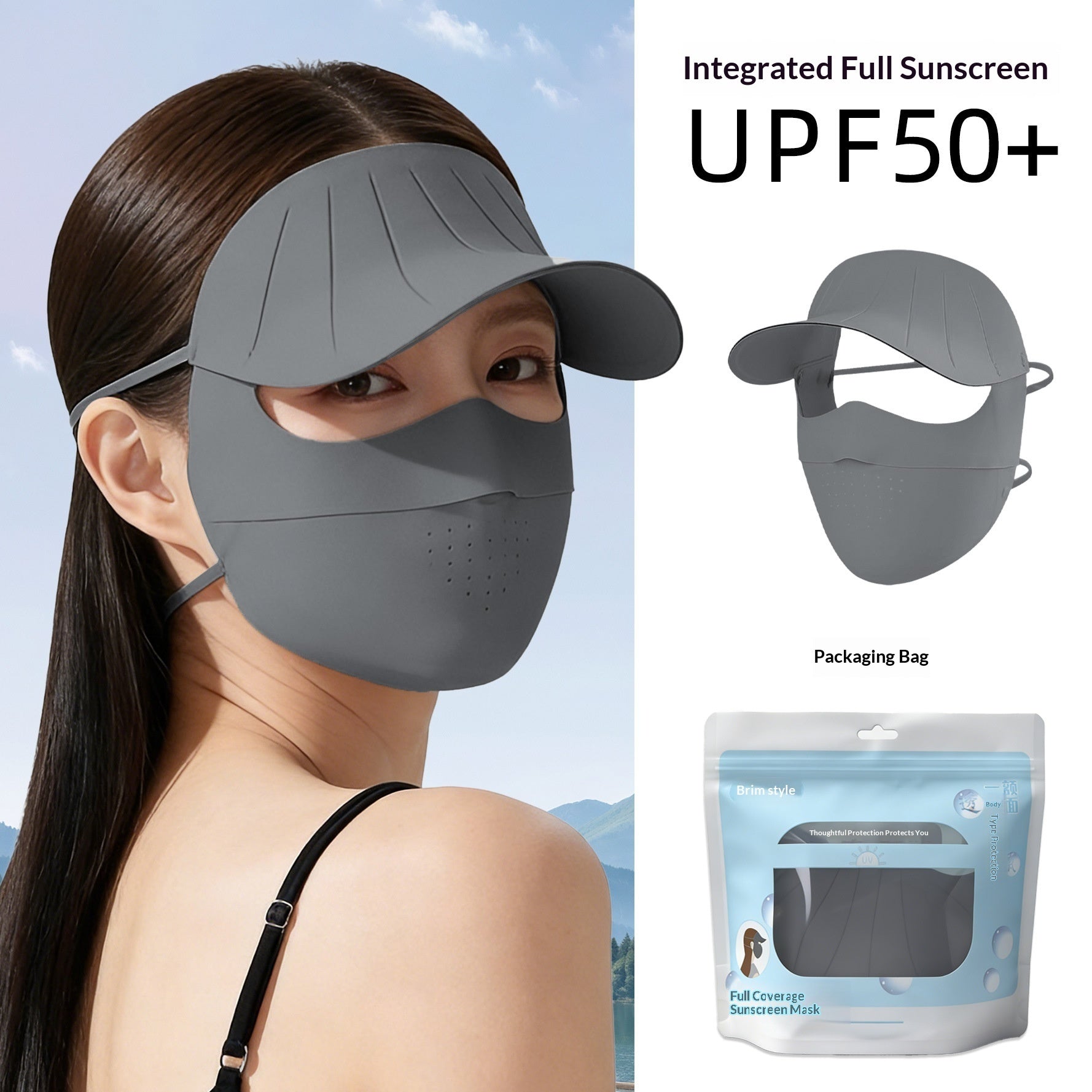 Sun-Protective Full Face Mask