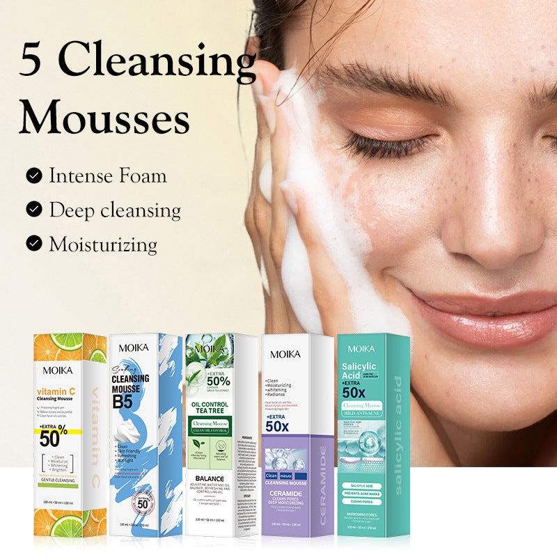 Oil Control Foam Facial Cleanser