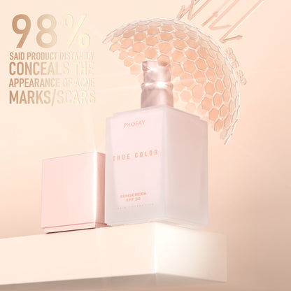 Matte Sunscreen Liquid Foundation SPF 30