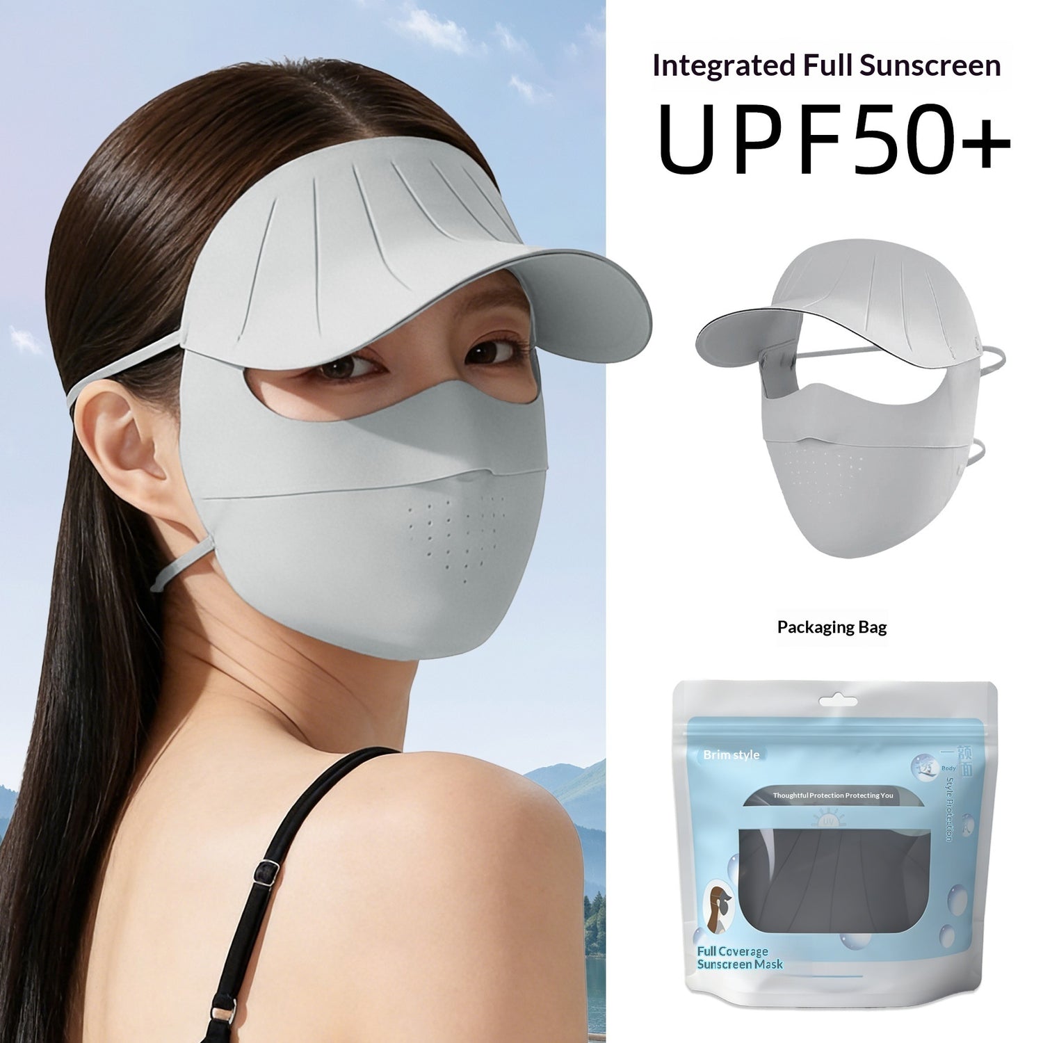 Sun-Protective Full Face Mask